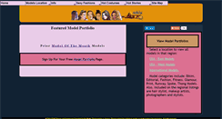 Desktop Screenshot of models-port.com